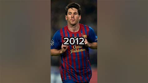 Messi Evolution ⚽🏆🐐 Football Messi Goat Evolution Sports Fifa Easports Barcelona Psg