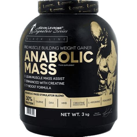 Kevin Levrone Black Line Anabolic Mass Gainer 3kg 50036 на супе