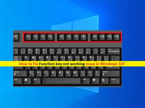 How To Fix Function Key Not Working Windows 10 Easy Guide Techs