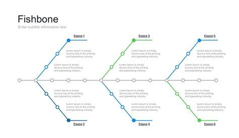 Fishbone Template Ppt Slide Free Download