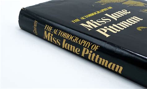 THE AUTOBIOGRAPHY OF MISS JANE PITTMAN by Gaines, Ernest J.: (1971 ...