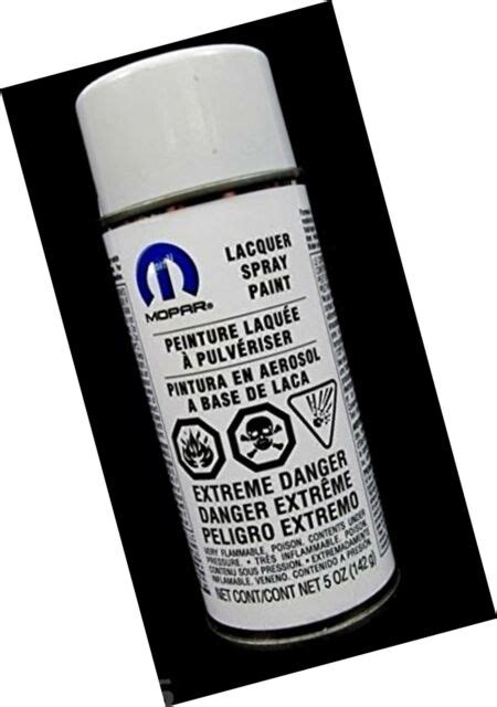 Pw7 Bright White Chrysler Dodge Jeep Ram Touch Up Paint Spray Aerosol