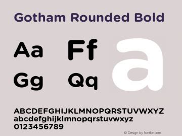 Gotham Rounded SSm Medium Italic Font | xFonts.pro