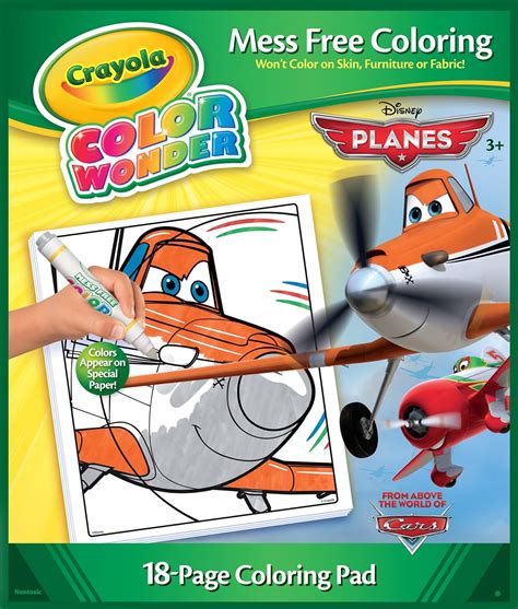 Crayola Color Wonder Disney Planes Coloring Book And Markers Colouring