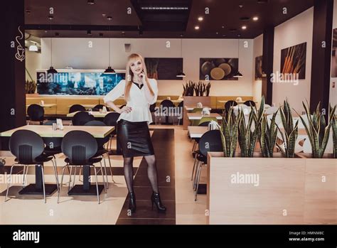 Blonde Long Legs Hi Res Stock Photography And Images Alamy