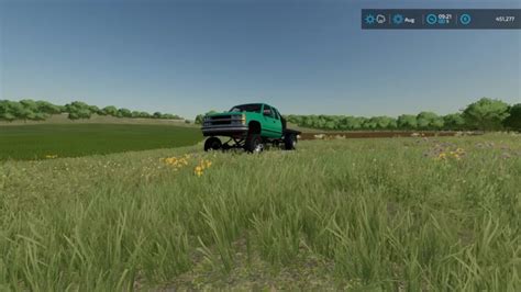 SQUATTED FLATBED CHEVY V1.0 – FS22 mod