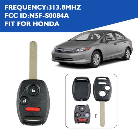 Honda Civic Replacement Key Share 3 Videos And 70 Images