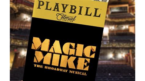 Magic Mike The Musical coming to Broadway - 8days