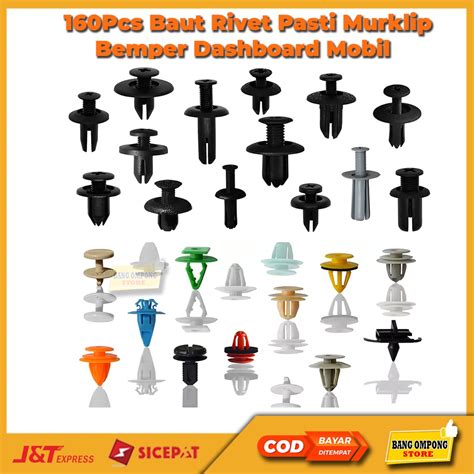 Jual BAUT RIVET KLIP BUMPER BEMPER DASHBOARD MOBIL MUR KLIP CLIP BEMBER