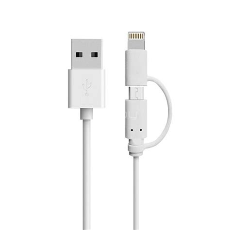 Cable 2 En 1 Fiddler De USB A A MicroUSB Lightning FD C022 Winpy Cl