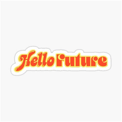 Nct Dream Hello Future Word Text Logo Hot Sauce Repackage Sticker