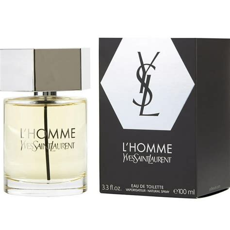 YSL L'HOMME * Yves Saint Laurent 3.3 oz / 100 ml Eau De Toilette Men ...