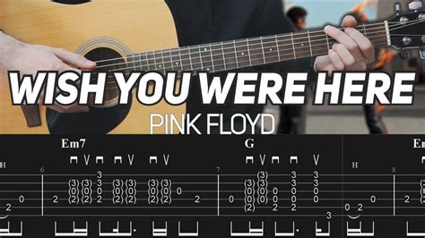 Pink Floyd Wish You Were Here Guitar Lesson With Tab Youtube