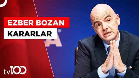 FIFA 2026 DA YAPILACAK DÜNYA KUPASI NA YENİ KURALLAR GETİRİYOR TV100