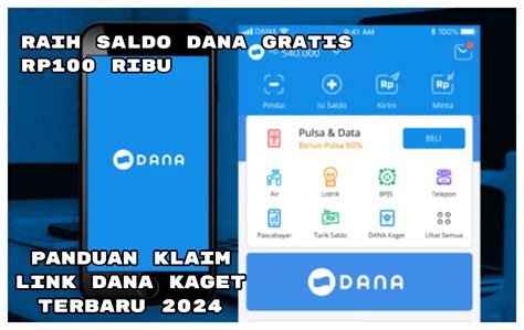 Raih Saldo Dana Gratis Rp Ribu Panduan Klaim Link Dana Kaget