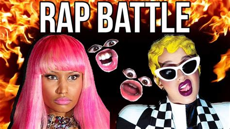 If Cardi B And Nicki Minaj Had A Rap Battle Youtube