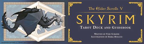 The Elder Scrolls V Skyrim Tarot Deck And Guidebook Schafer Tori