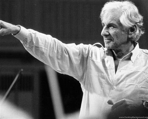 Orchestra Faces Classical Music Conducting Leonard Bernstein