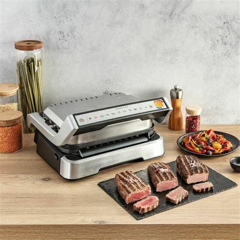 Tefal Optigrill In Inox Gc D Tefal Optigrill