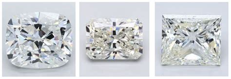 Cushion vs Radiant vs Princess Cut - MyidealDiamond.com