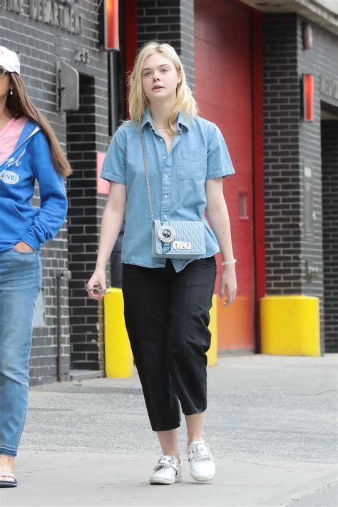 Elle Fanning Was Seen With Her Mother Heather Joy Arrington Out in NYC ...