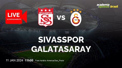 SIVASSPOR X GALATASARAY AO VIVO TURQUIA SUPER LIGA TURCA RODADA