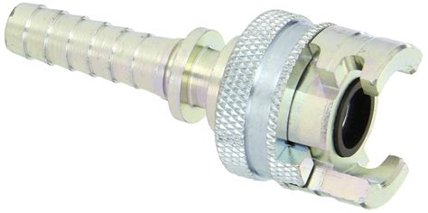 Dixon Valve Phl Fs Plated Steel Dual Lock Air Fitting With Knurled