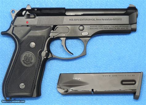 Beretta Fs Centurion Mm Ser Ber Xxxz Safe Queen