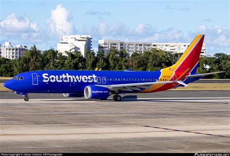 N M Southwest Airlines Boeing Max Photo By Hector A Rivera