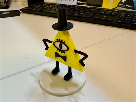 Gravity Falls Bill Cipher Figurine Remixed By Vidguide Makerworld