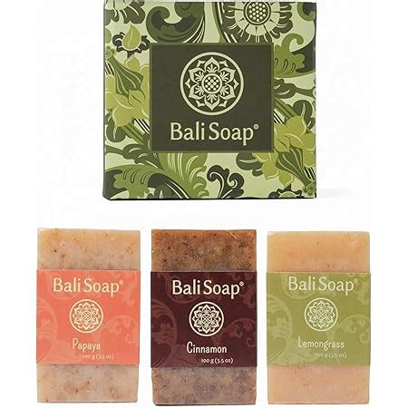 Amazon Bali Soap Natural Small Bar Soap Pc Set Papaya