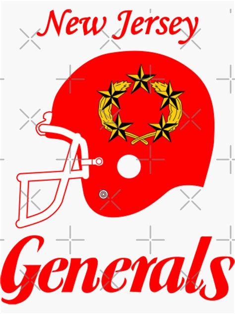 "New Jersey Generals Vintage Logo" Sticker for Sale by kdpearce1 ...