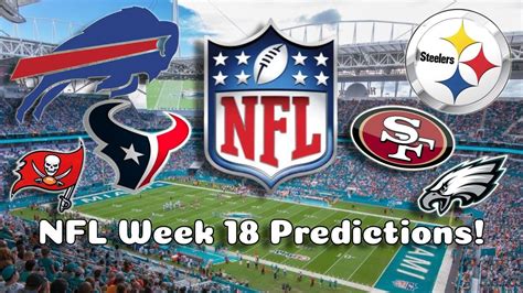 Nfl Week 18 Predictions January Journey Day 3 Youtube