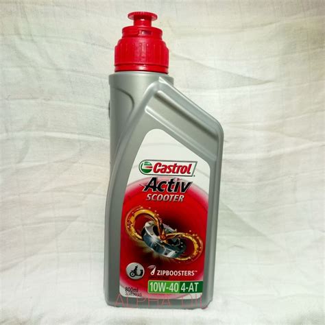 Castrol Activ Scooter 800mL 10W 40 Motorcycle Oil Lazada PH