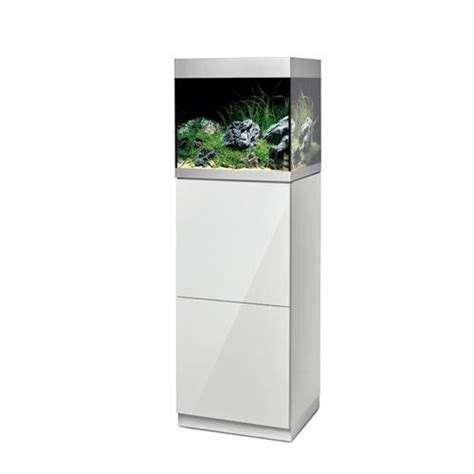 Oase HighLine optiwhite 125 weiß Aquarium mit Unterschrank 125 l