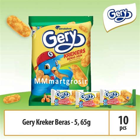 Jual Gery Krekers Snack Krekers Salty Flavour Snack Beras Asin