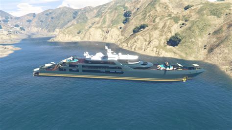 The Movable Yacht Menyoo GTA5 Mods