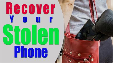 How To Recover Your Loststolen Smartphone Youtube