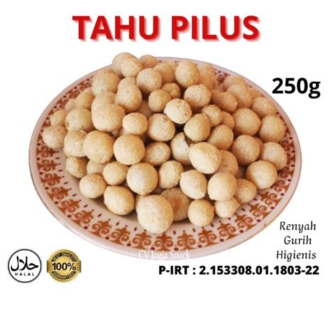 Jual Cemilan Tahu Bulat Mini Kerupuk Kulit Tahu Kecil Pilus Renyah