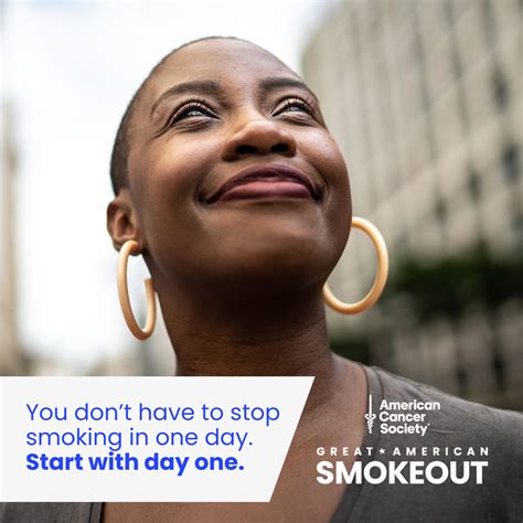 Great American Smokeout Social Posts American Cancer Society Resources