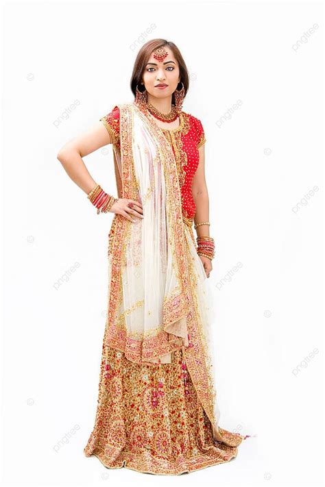 Beautiful Bengali Bride Fashion Wedding Stand Photo Background And Picture For Free Download