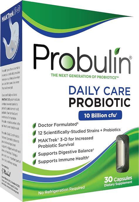 Probulin Daily Care Probiotic For Digestive And Immune