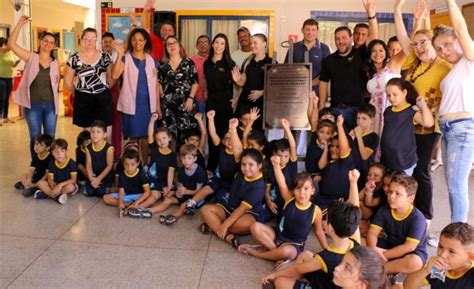 Santana Da Ponte Pensa Escola Municipal Pingo De Gente Inaugura