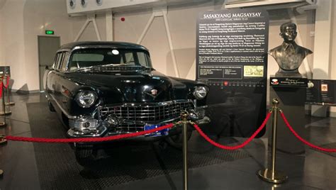 The vehicles on display at the Presidential Car Museum