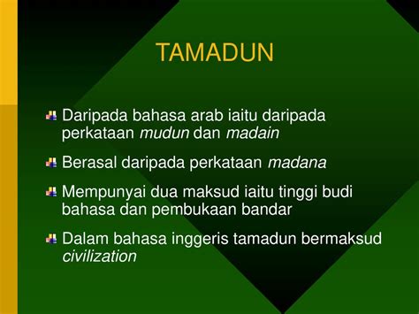 Maksud Tamadun Dalam Bahasa Melayu Katieroplong