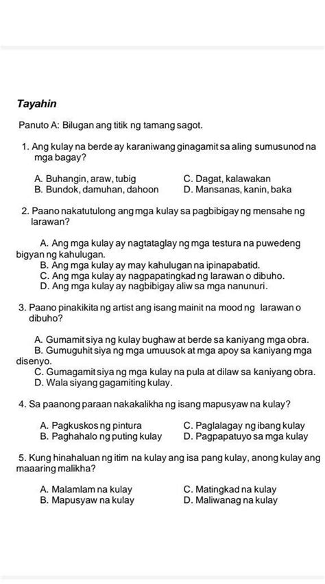 Guys Pa Help Sa Module Ng Kapatid Ko Ang Hirapppp Brainly Ph