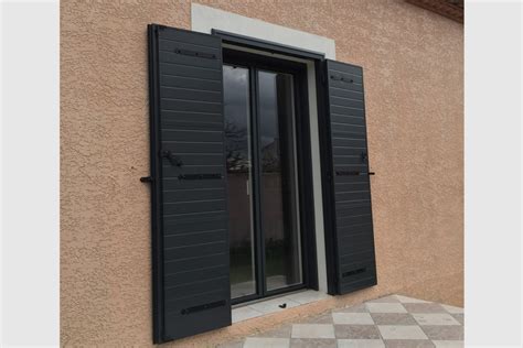 Porte Fenetre Alu Gris Anthracite Almoire