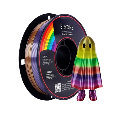 Eryone Pla Silk Metal Rainbow Filament Dplastik Cz