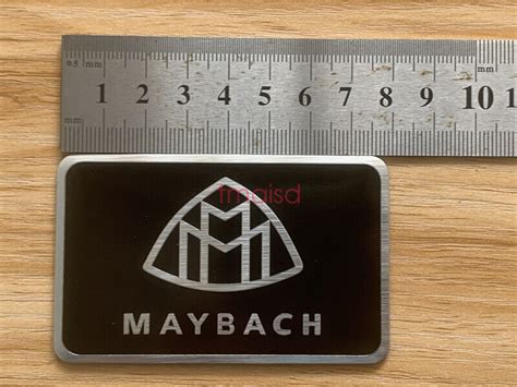 Pc Maybach Car Badge Emblem Decal Stickers For Mercedes C Cl E