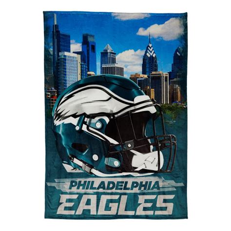 Officially Licensed Nfl X Oversized City Sketch Throw Eagles